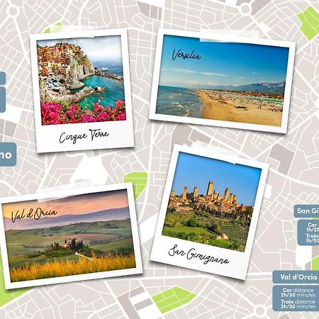 Free Parking Appartamento 5 Stelle Elegante Con Suite Ліворно Екстер'єр фото